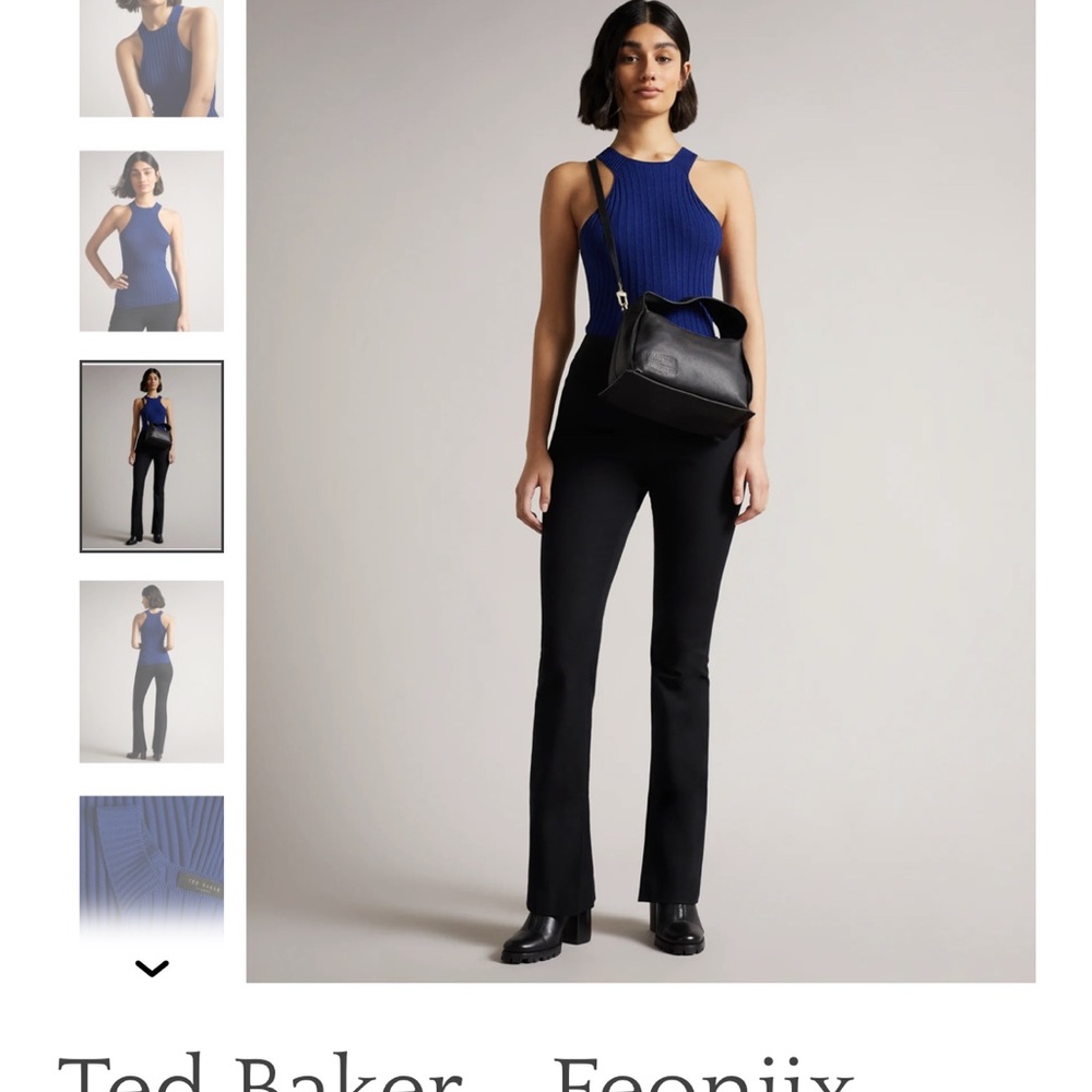 Ted Baker Rib Knit Top - Picture 5 of 6